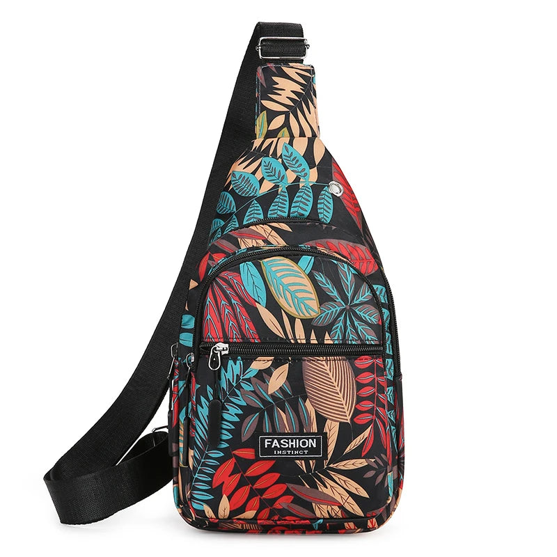 Breast Bag, Trendy And Versatile For Women, Large Capacity Single Shoulder Crossbody Bag, Outdoor Leisure And Simple Backpac - Tasawoq