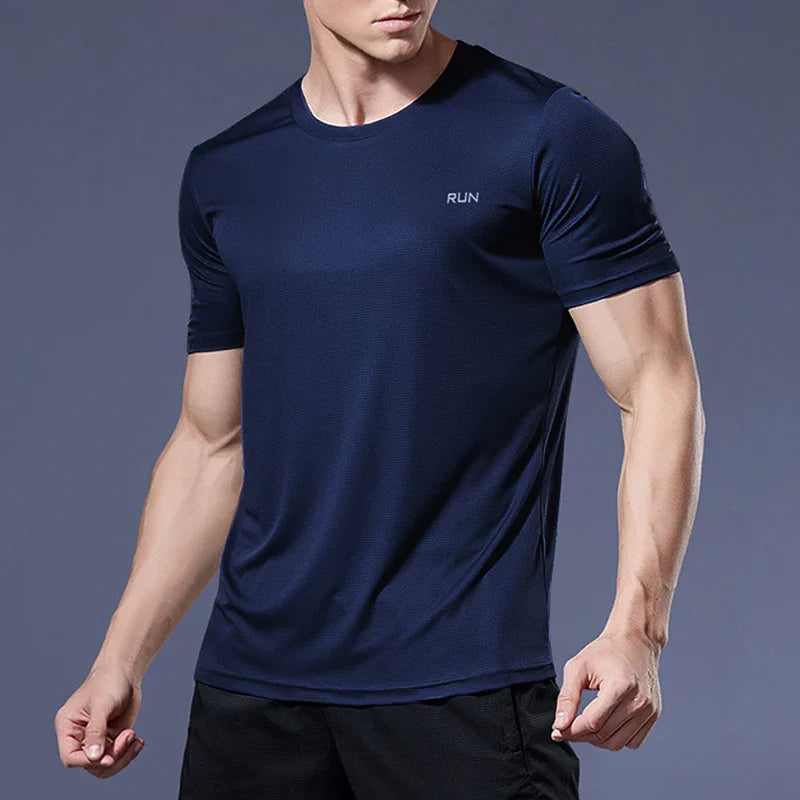 Summer Sport Gym t Shirt Men Quick Dry Running Bodybuilding Shirts Men Short Sleeve Fitness Tops Oversized Brazil t-Shirt Jersey - Tasawoq