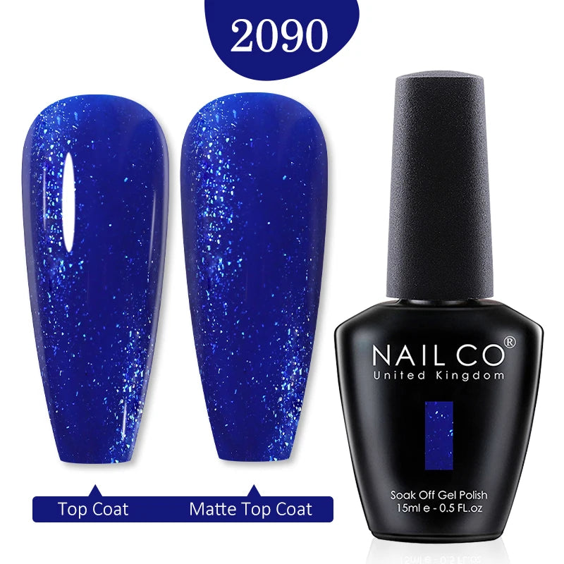 NAILCO Red Colors Series 15ML Nail Gel Polish Nail Supplies Semi Permanent For Nail Art Manicure Soak Off LED UV Hybrid Varnish - Tasawoq