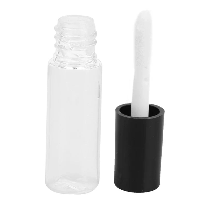 10pcs 1.2ML Empty Lip Gloss Tube Plastic Refillable Bottles Liquid Lipstick Container lipgloss Sample Bottle - Tasawoq