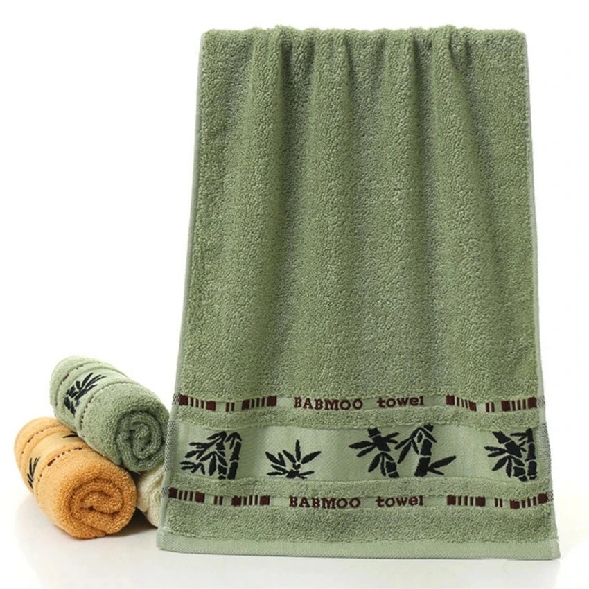 Set of 1/4/6 Bamboo Fiber Towels Sets Home Bath Towels Adults Face Towel Thick Absorbent Luxury Bathroom Towels Toalha De Praia - Tasawoq