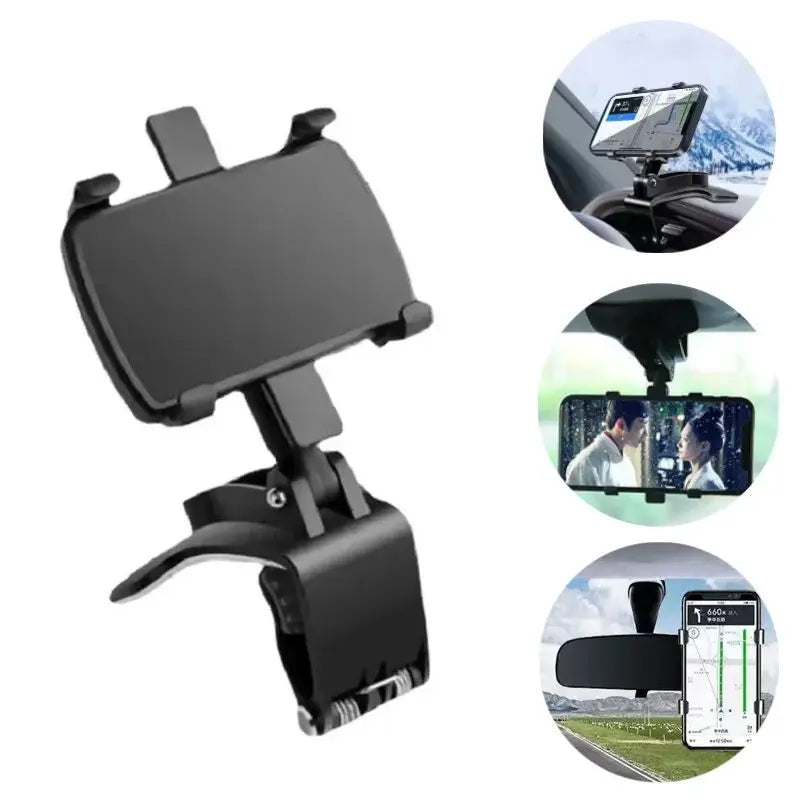 Universal Car Phone Holder Stand Dashboard Car Clip Mount GPS Bracket Car Mobile Phone Support in Car For iPhone Xiaomi huawei