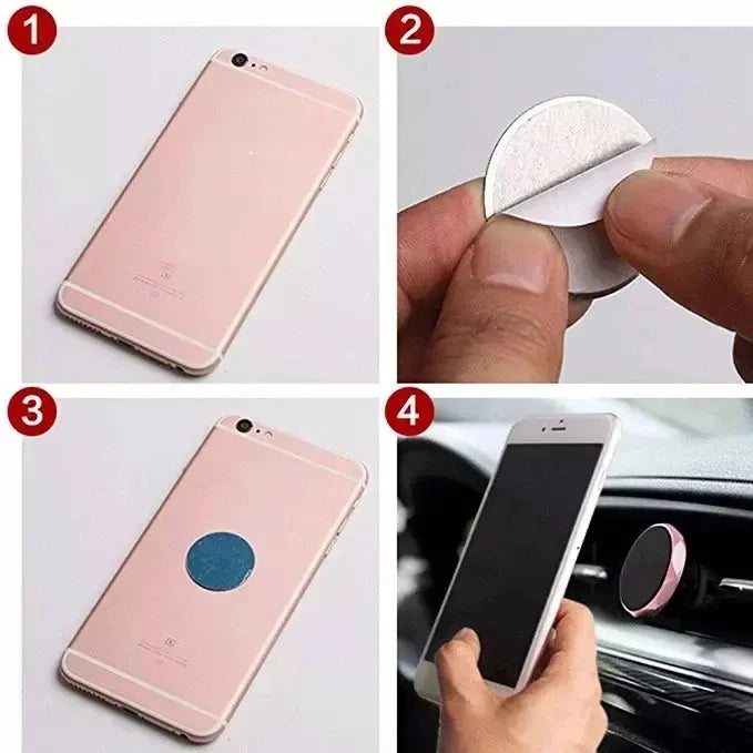 1/5/20PCS Sticker Metal Plate disk iron sheet for Magnet Mobile Phone Holder For Magnetic Car Phone Stand Holder Not Magnetic