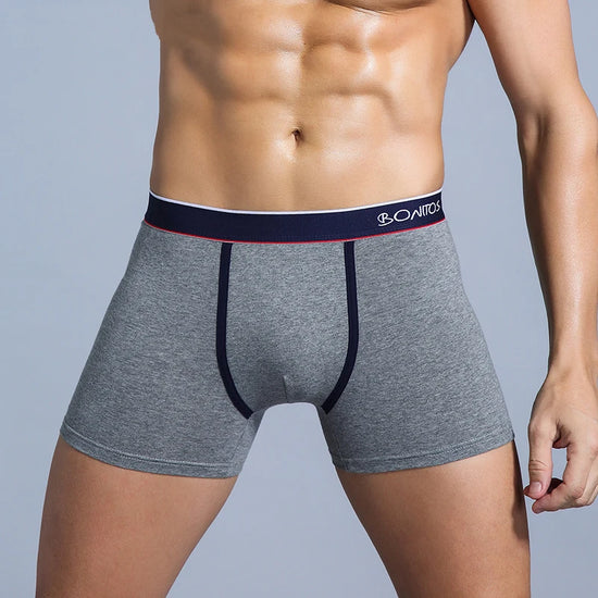 Cotton Print Boxers For Man Underwear Mens Boxer Shorts And Underpants Sexy Men's Panties Plus Size Calecon Homme Brands - Tasawoq