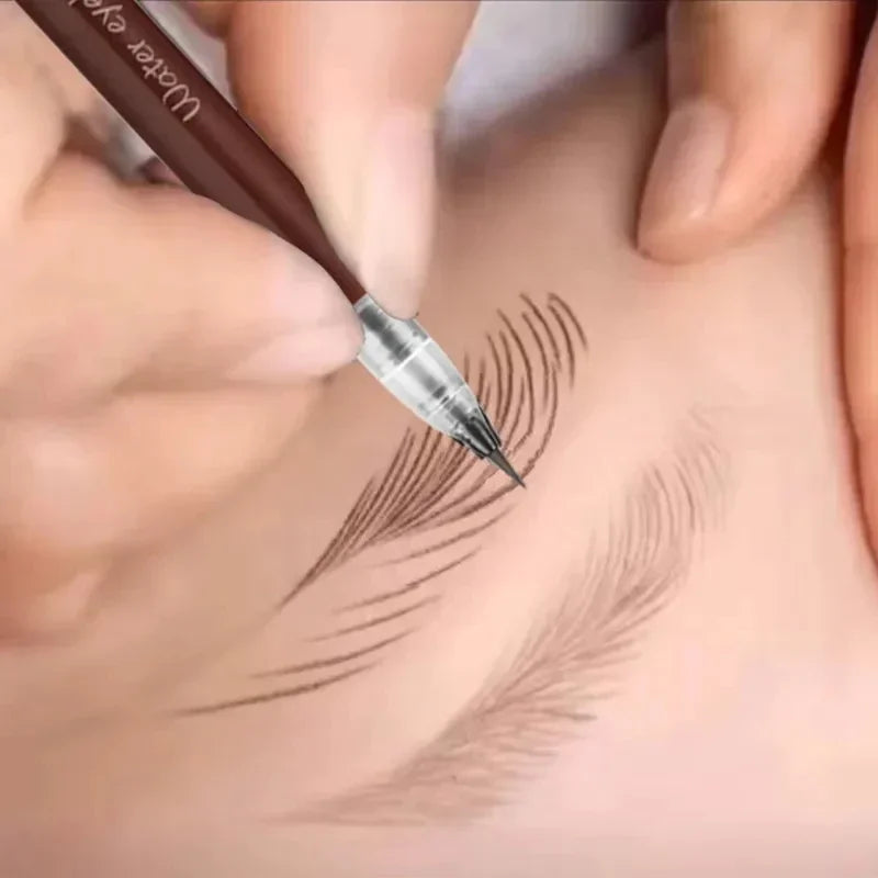 Ultra-fine Eyebrow Pencil Outline Shadow Lying Silkworm Eyeliner Waterproof Non-smudge Lasting Colorfast Liquid Eyebrow Pencil - Tasawoq
