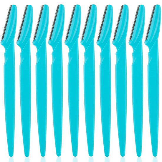 3/4/10Pcs Eyebrow Trimmer Face Blade Shaver Portable Eye Brow Epilation Hair Removal Safety Eyebrow Cutting Woman Makeup Tools - Tasawoq