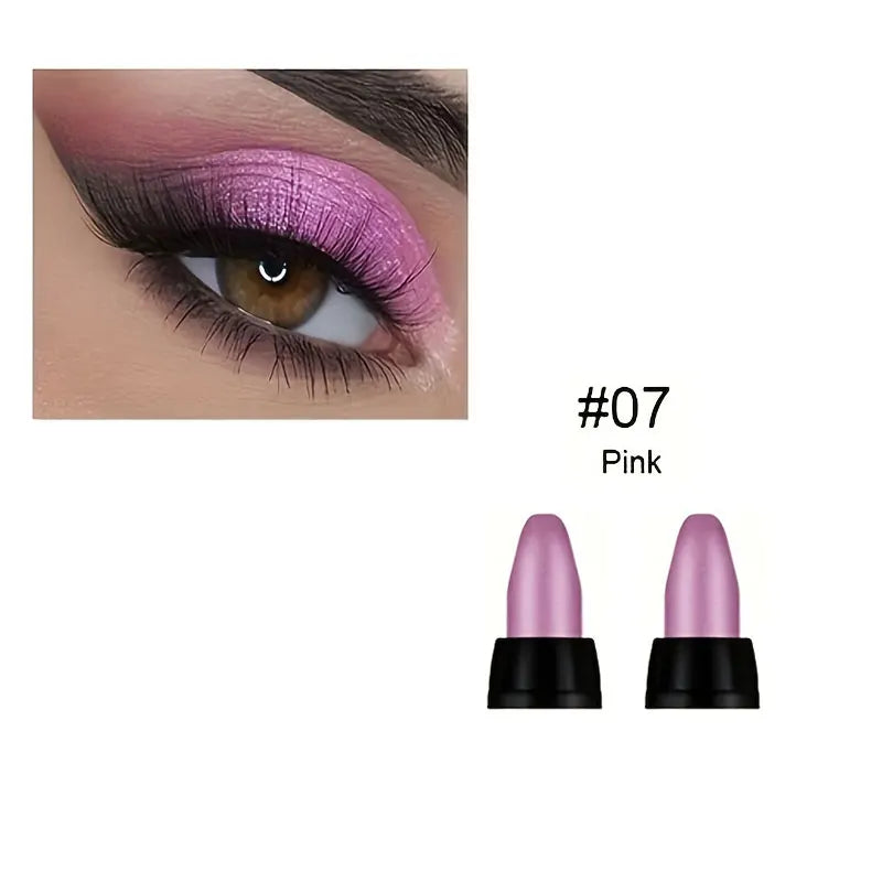 16 Colors Pearlescent Eyeliner, Color Glitter Waterproof Long-Lasting Eye Makeup Non-smudge Eyeliner - Tasawoq