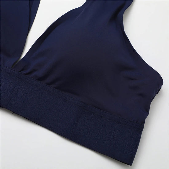 FINETOO Deep V Women Bras Push Up Padded Tops Female Sexy Wireless Underwear Ladies Plus Size Bralette Girls Intimates Lingerie - Tasawoq