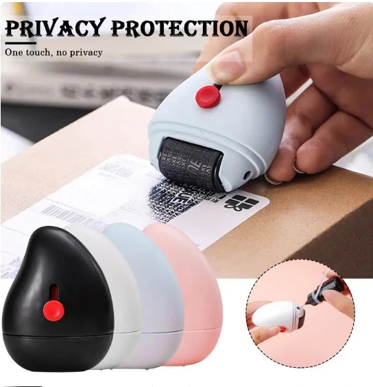 Theft Protection Roller Stamp for Privacy Confidential Data Guard Your Security Stamp Roller Privacy Seal Roller Theft Protect