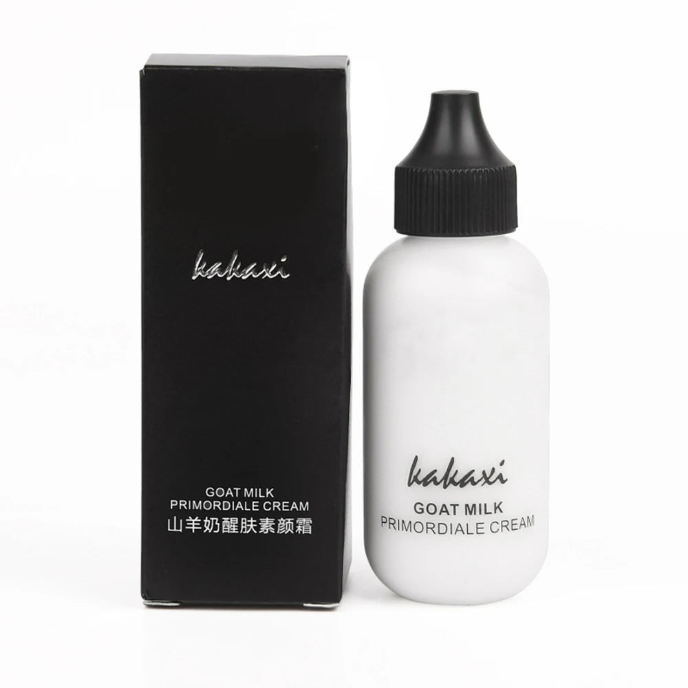 50ml Goat Milk Liquid Foundation Cream Waterproof Oil-control Cover Acne Base Cream Makeup Moisturize Matte Concealer Cosmetic - Tasawoq