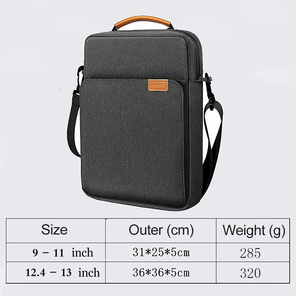 Shoulder Bag for MacBook Air M1 Case 2023 New M2 13 inch Laptop Bag for iPad Air 5 Pro 12.9 11 10th Gen S9 8 7 Plus women / men - Tasawoq