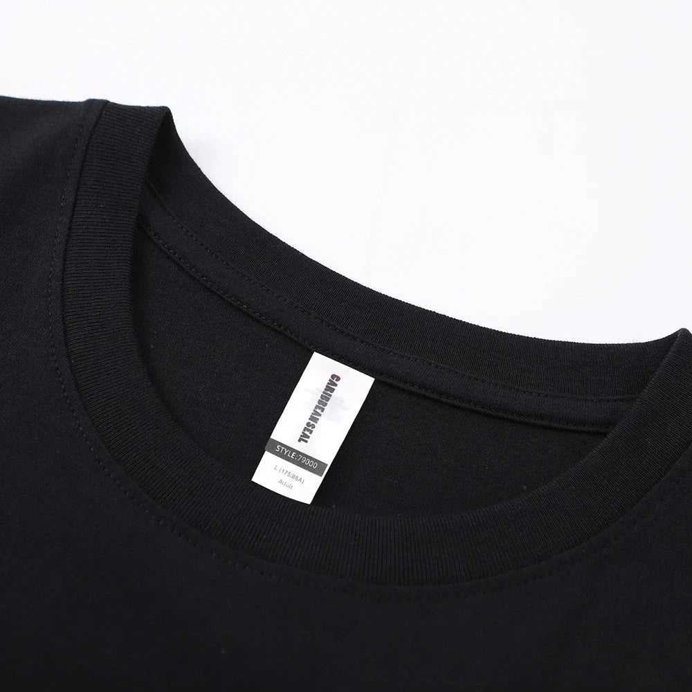 Good Mental State Pure Cotton Short Sleeved t-shirt For Men Women 2024 Summer New Tee Clothes Loose Casual Cartoon Oversized Top - Tasawoq