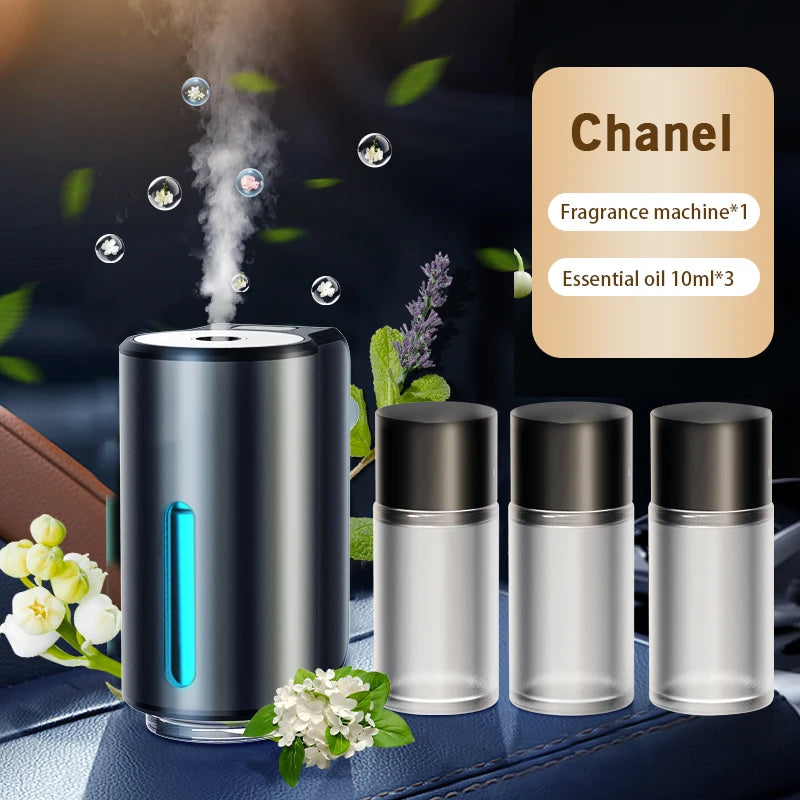 Car Aroma Diffuser Smart Car Air Fresheners Electric Vent Aromatherapy Diffuser Automatic Deodorizer Auto Interior Accessories