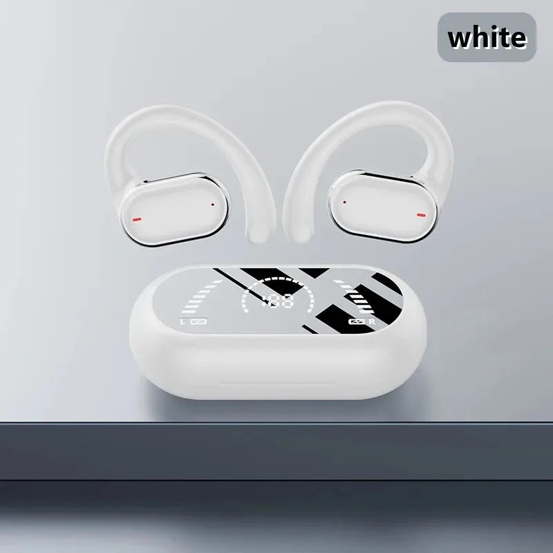 X91 X93 New Wireless Bluetooth Earphones with High Sound Quality Long Battery Life and Hanging Ear Digital Display Screen - Tasawoq
