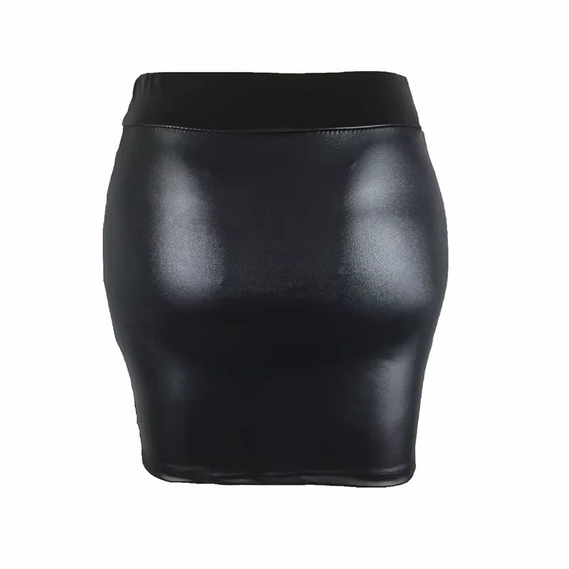 Women Summer Mini Skirts High-waist Slim Fittness Hip Pencil Skirts Vintage Bodycon Skirt Sexy Clubwear Ladies Office Clothing - Tasawoq