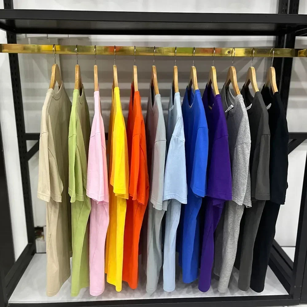 T'm Fine Print T-Shirt 100% Cotton Summer Tees For Men Women Oversize Casual Tops