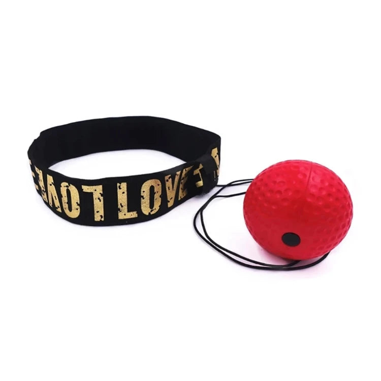 1Pcs MMA Boxing Speed Ball Head-Mounted Pu Punch Sanda Training Hand Eye Reaction Home Sandbag Fitness Equipment Gym Muay Thai - Tasawoq