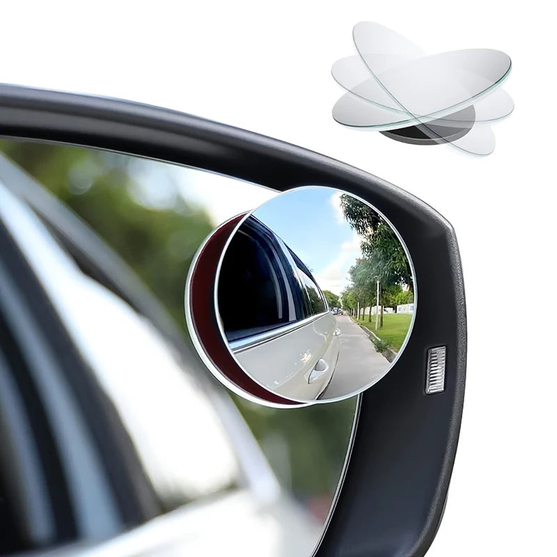 2pcs Blind Spot Mirror Car Rearview Mirror HD Adjustable-Degree Convex Glass Universal Car Assecories Broaden Horizons