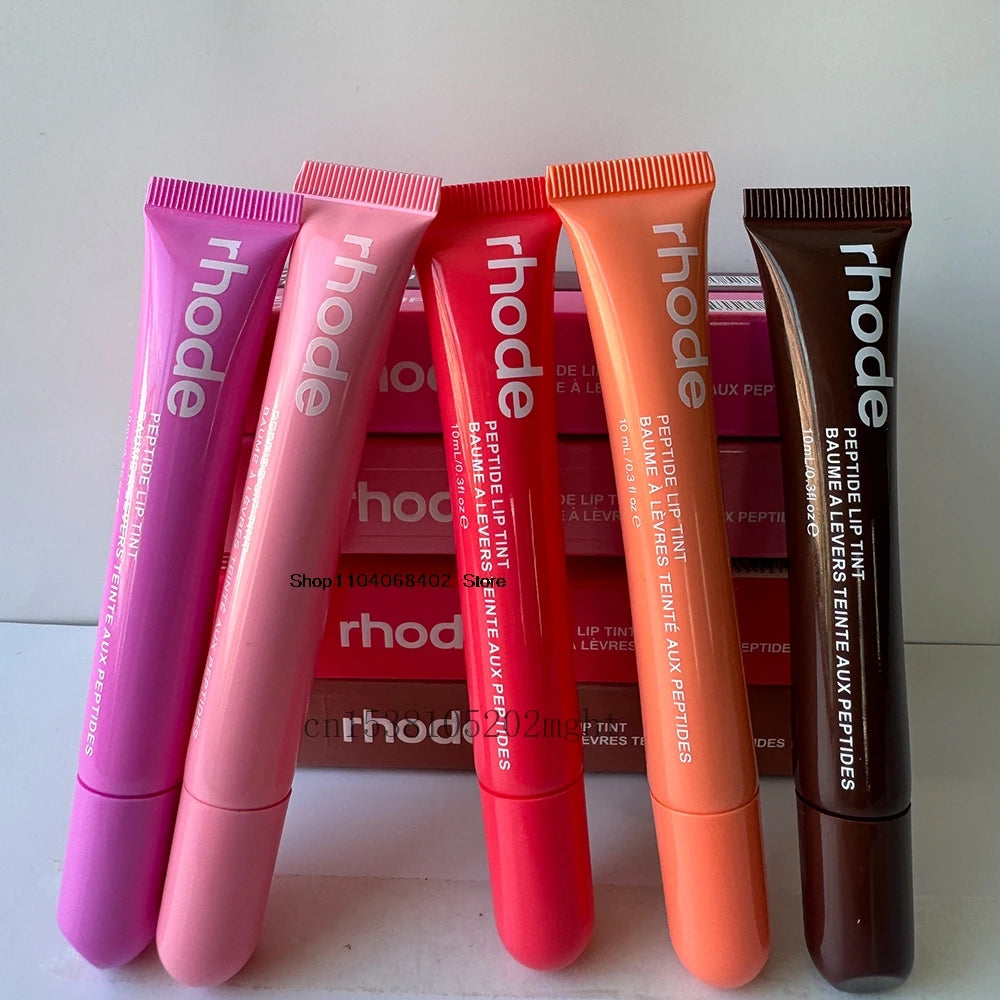 RHODE Makeup Cheek Blush Cream Blusher Stick Lip Gloss Phone Case For iPhone New Toast SALTY TAN Raspberry Espresso Lipstick INS - Tasawoq