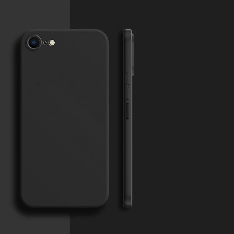 For iPhone 8 Case For iPhone SE 2022 2020 7 8 Cover Case Luxury Shockproof Soft TPU Liquid Silicone Phone Back Case For iPhone 8 - Tasawoq