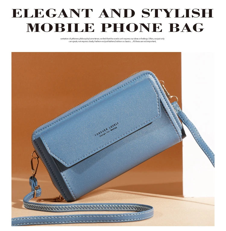 2023 New Crossbody Bag for Women Summer Small Market Simple One Shoulder Bag for Mobile Phone Double Layer Casual Small Body Bag - Tasawoq