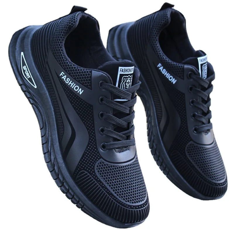 Men's Casual Sneakers New Breathable Sports Shoes Male Spring Fashion Antislip Wear-resisting Running Trainers Outdoor Men Shoes - Tasawoq