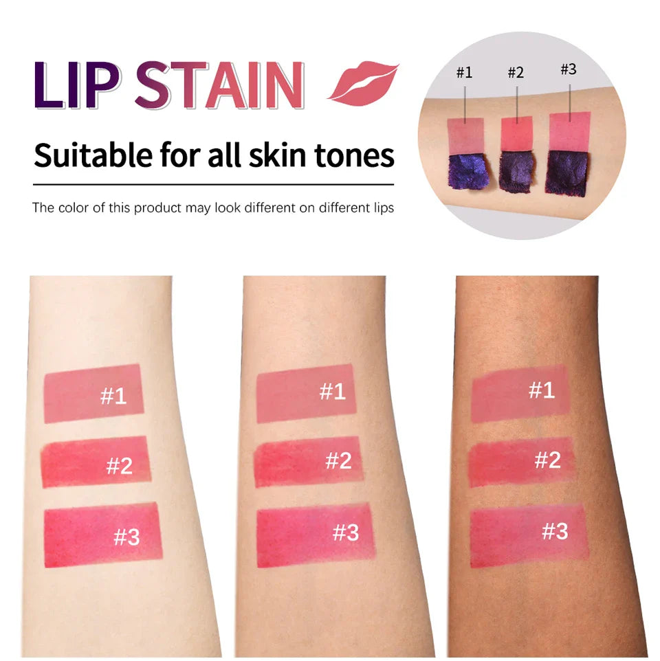 Long Lasting Lip Inks Korean Matte Lip Tint Peel Off Matte Tick for Lips Stick Free Shipping Liquid Lipstick Waterproof Makeup - Tasawoq