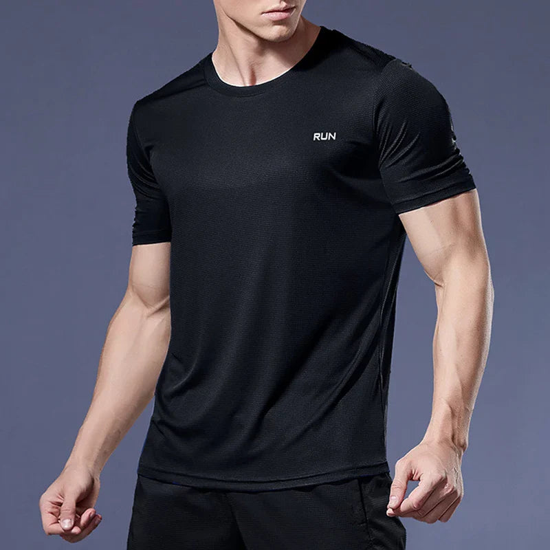 Summer Sport Gym t Shirt Men Quick Dry Running Bodybuilding Shirts Men Short Sleeve Fitness Tops Oversized Brazil t-Shirt Jersey - Tasawoq