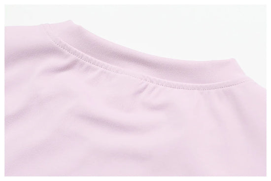 HGC Women's Sports T Shirt Summer Short Sleeve Running Round Neck Breathable Stretchy GYM Yoga Slim Fitness Active Top Tee - Tasawoq