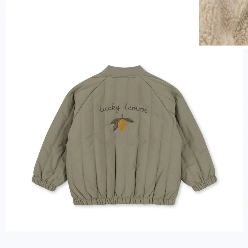Children's Jackets 2024 Fall And Winter New Cartoon Fashion Boys And Girls Coat Cotton Warm Korean Jacket Children's Clothing - Tasawoq