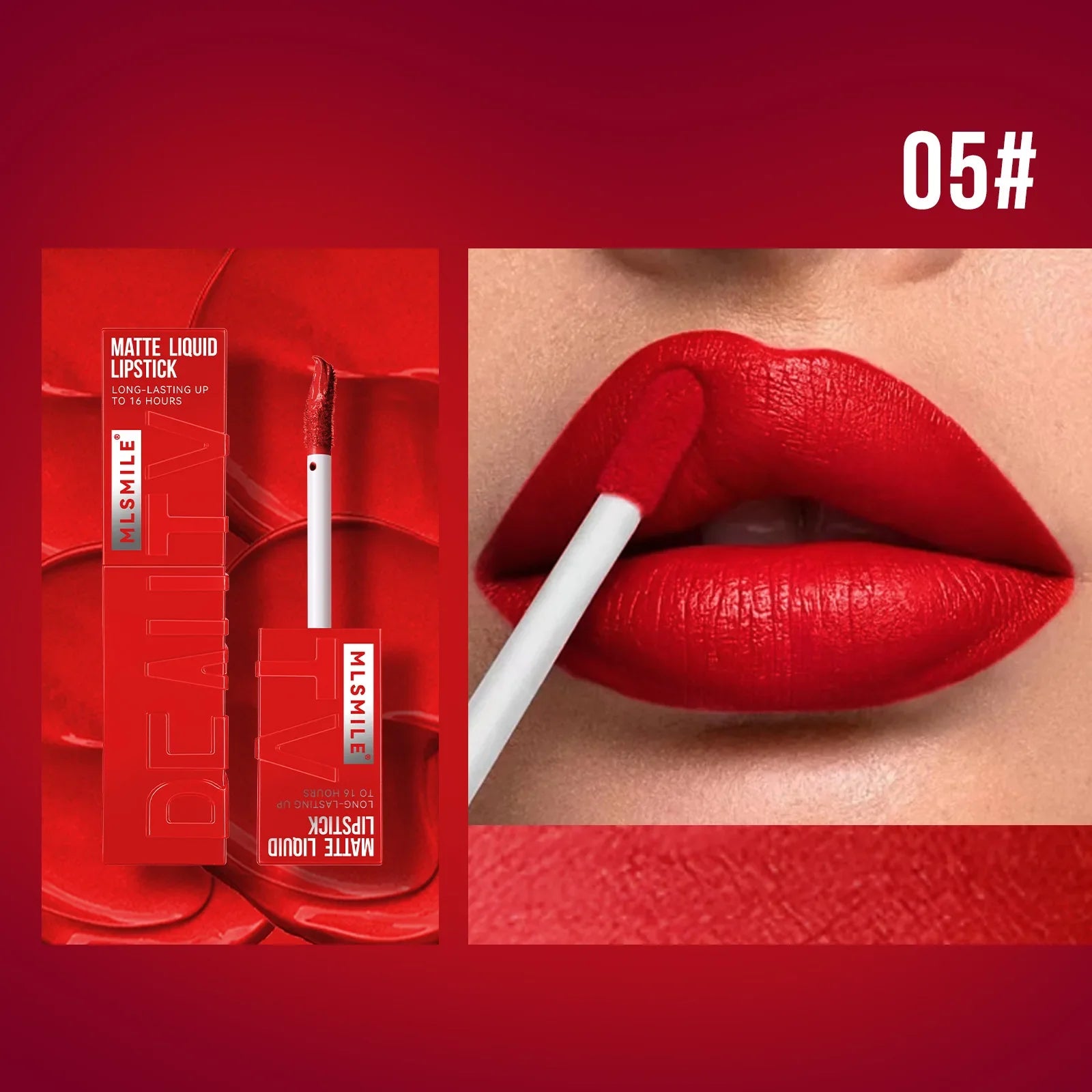 Matte Ink Liquid Lipstick Long Lasting Velvet Nude Lip Gloss Non-stick Cup Waterproof Lips Tint Waterproof Make Up - Tasawoq