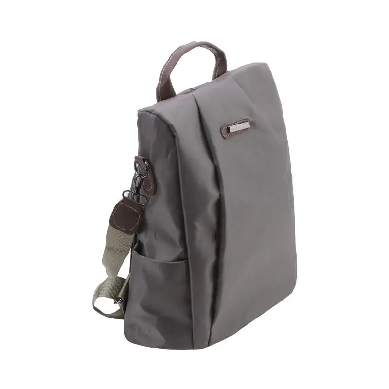 New Women's Multifunction Backpack Casual Solid Color School Bag For Girls Fashion Detachable Strap Travel Shoulder Bag - Tasawoq