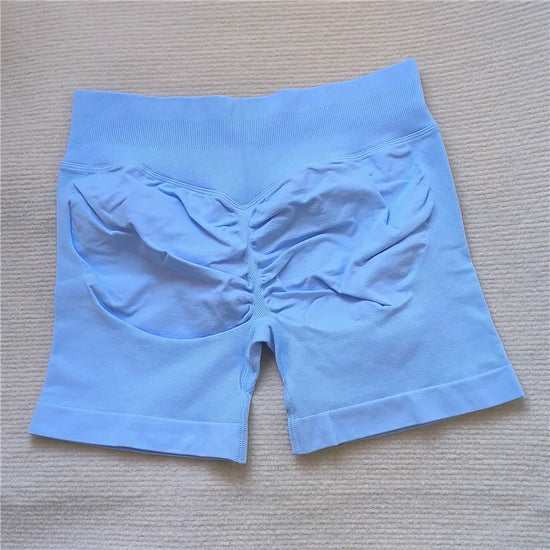Gym Impact Running Shorts Scrunch Butt Shorts Women Biker Cycling Shorts Seamless Leggings Sexy Athletic Yoga Shorts - Tasawoq