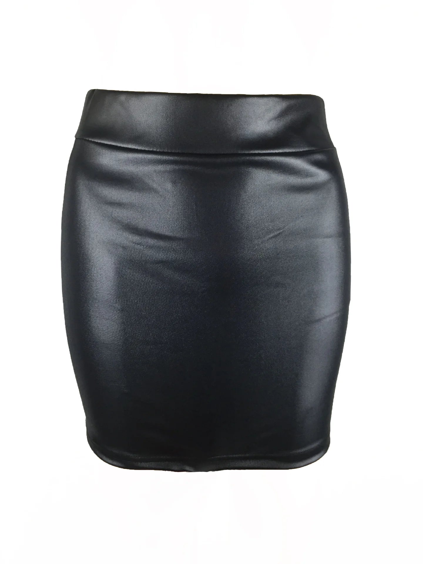 Women Summer Mini Skirts High-waist Slim Fittness Hip Pencil Skirts Vintage Bodycon Skirt Sexy Clubwear Ladies Office Clothing - Tasawoq
