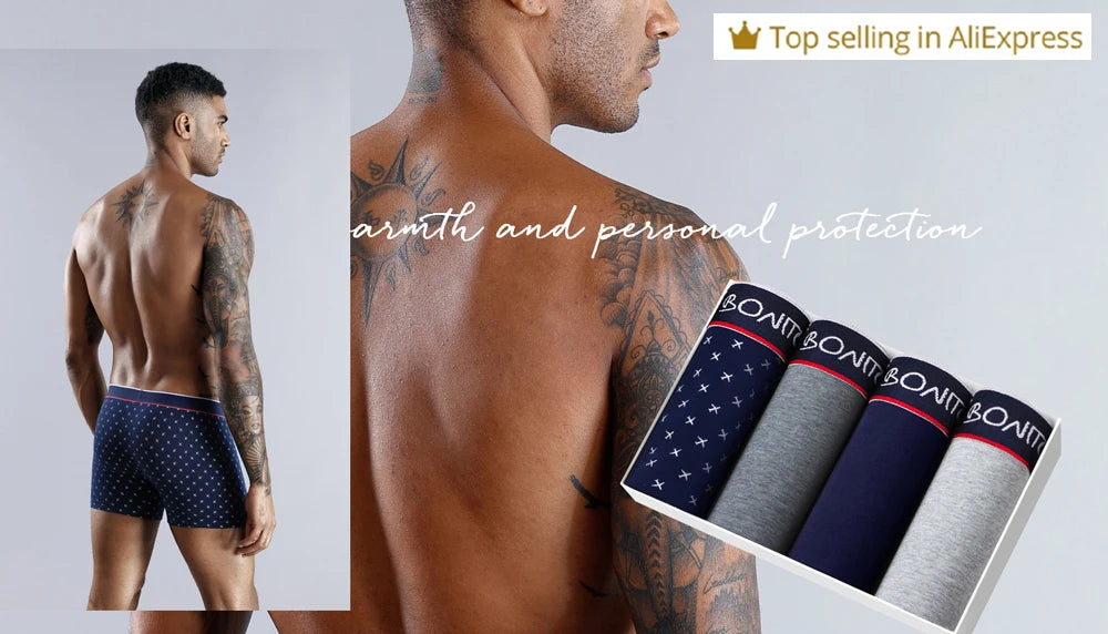 5pcs Pack 2025 Men Panties Polyester Underwear Male Brand Boxer And Underpants For Homme Lot Luxury Set Sexy Shorts Gift Slip - Tasawoq