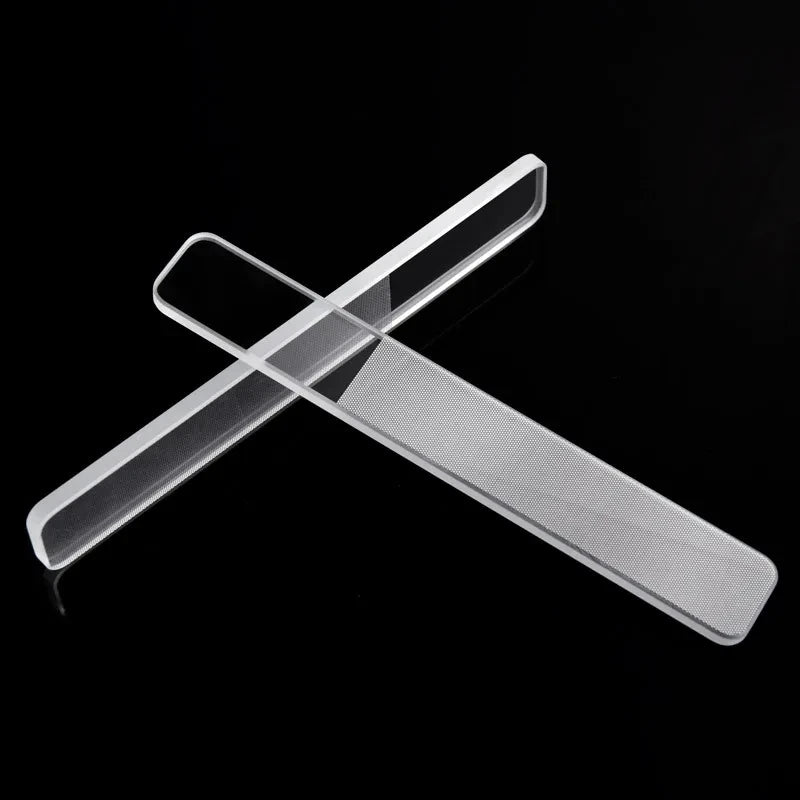 Nail Art File Buffing Transparent Sanding Polishing Durable Nano Glass File Manicure Professional Supplies Accessories Tools - Tasawoq