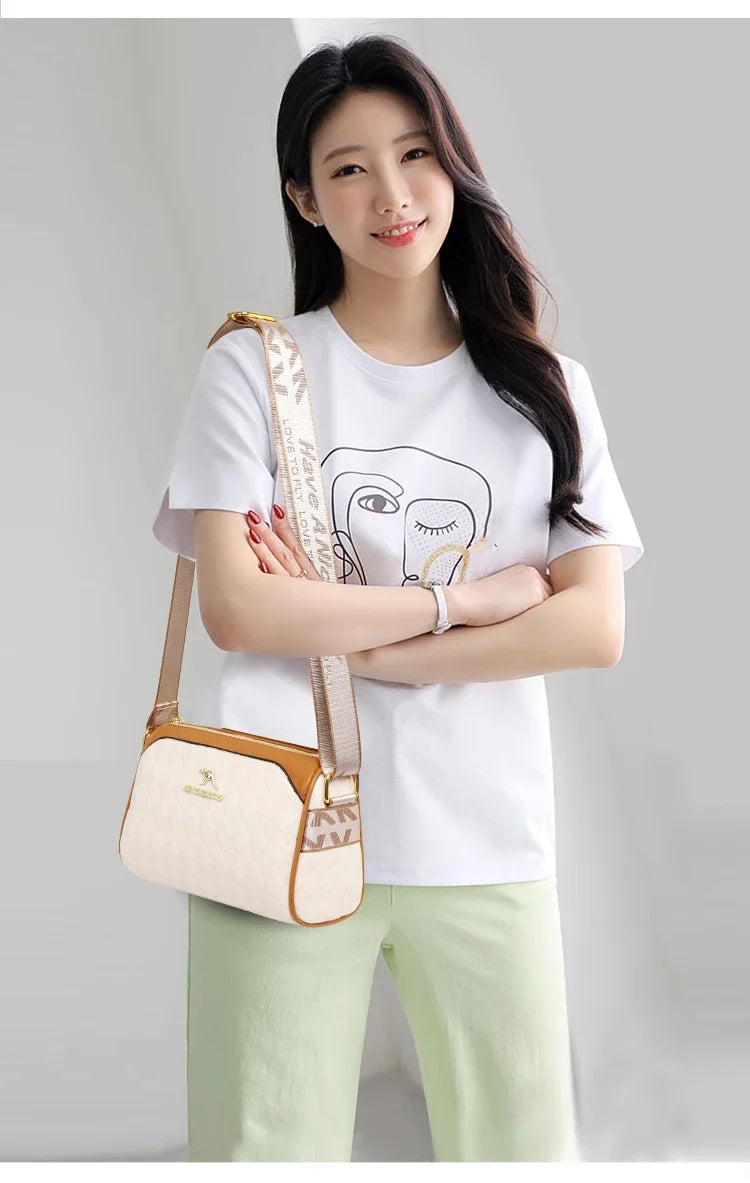 Shoulder Bag for Women Purse- Fashion Crossbody Bags Underarm Bag Small Square Satchel Handbag - Tasawoq