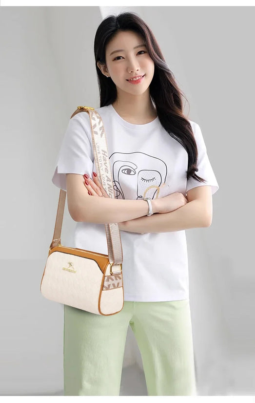 Shoulder Bag for Women Purse- Fashion Crossbody Bags Underarm Bag Small Square Satchel Handbag - Tasawoq