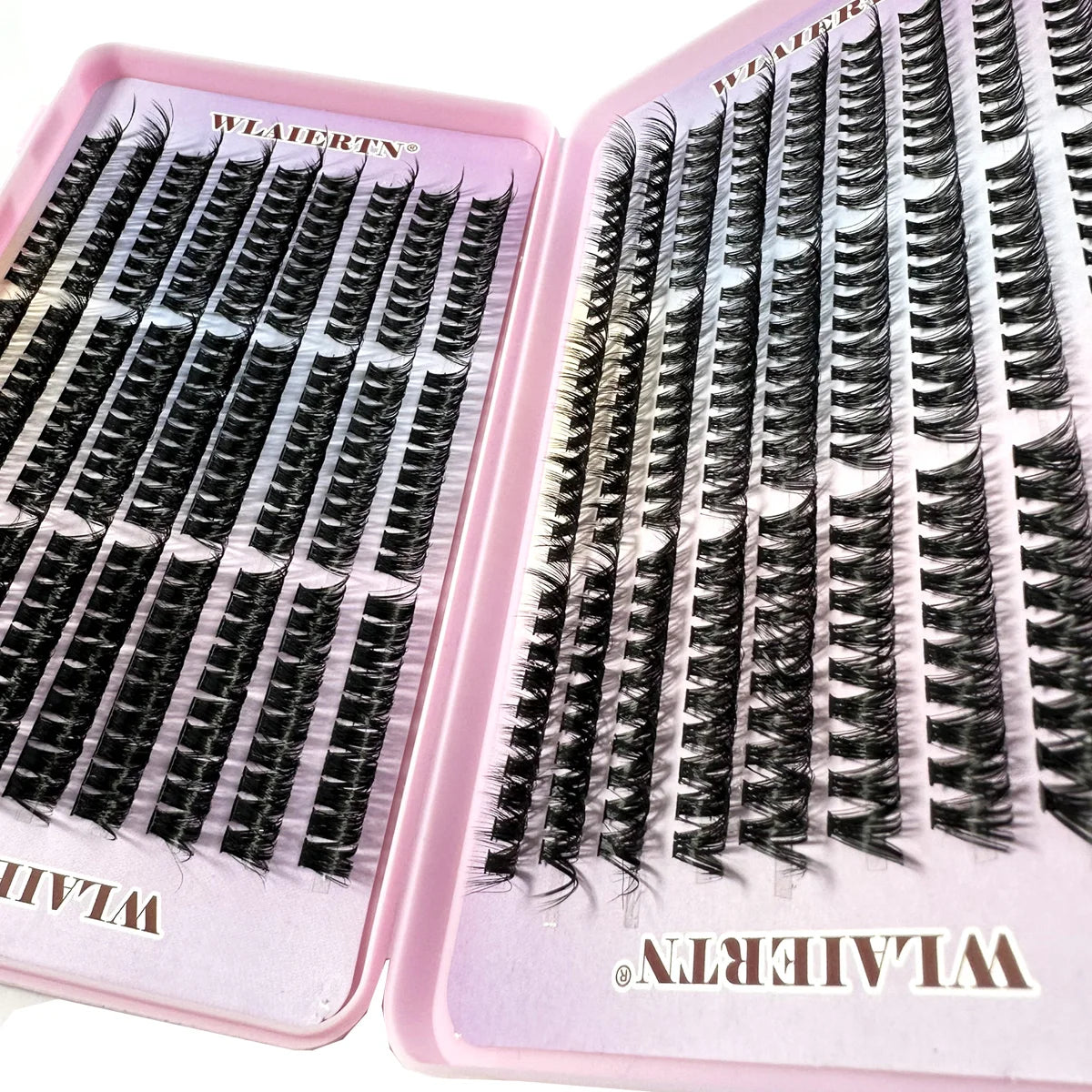 Faux Mink Eyelashes 540Cluster C Curled 9-16mm Mixed Natural Eyelash Extension 3D Russian Strip Personal Eyelash Makeup Tool - Tasawoq
