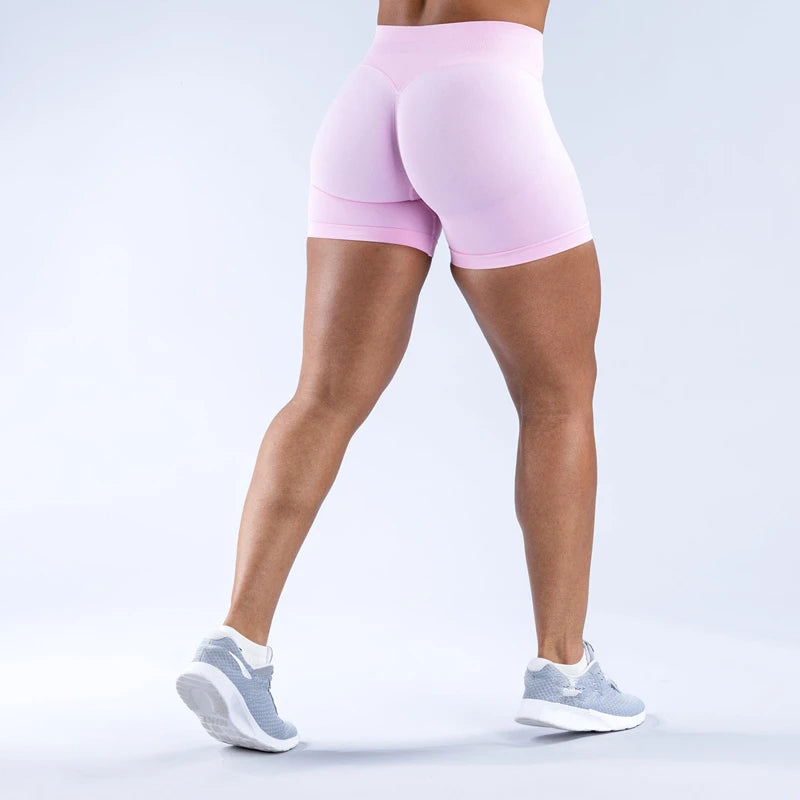 Gym Impact Running Shorts Scrunch Butt Shorts Women Biker Cycling Shorts Seamless Leggings Sexy Athletic Yoga Shorts - Tasawoq