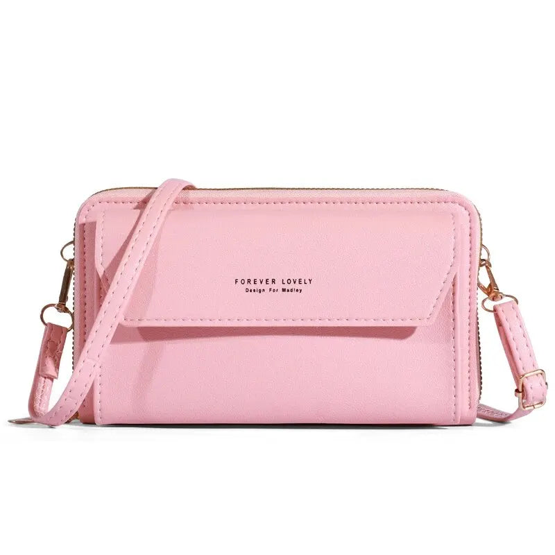 2023 New Crossbody Bag for Women Summer Small Market Simple One Shoulder Bag for Mobile Phone Double Layer Casual Small Body Bag - Tasawoq