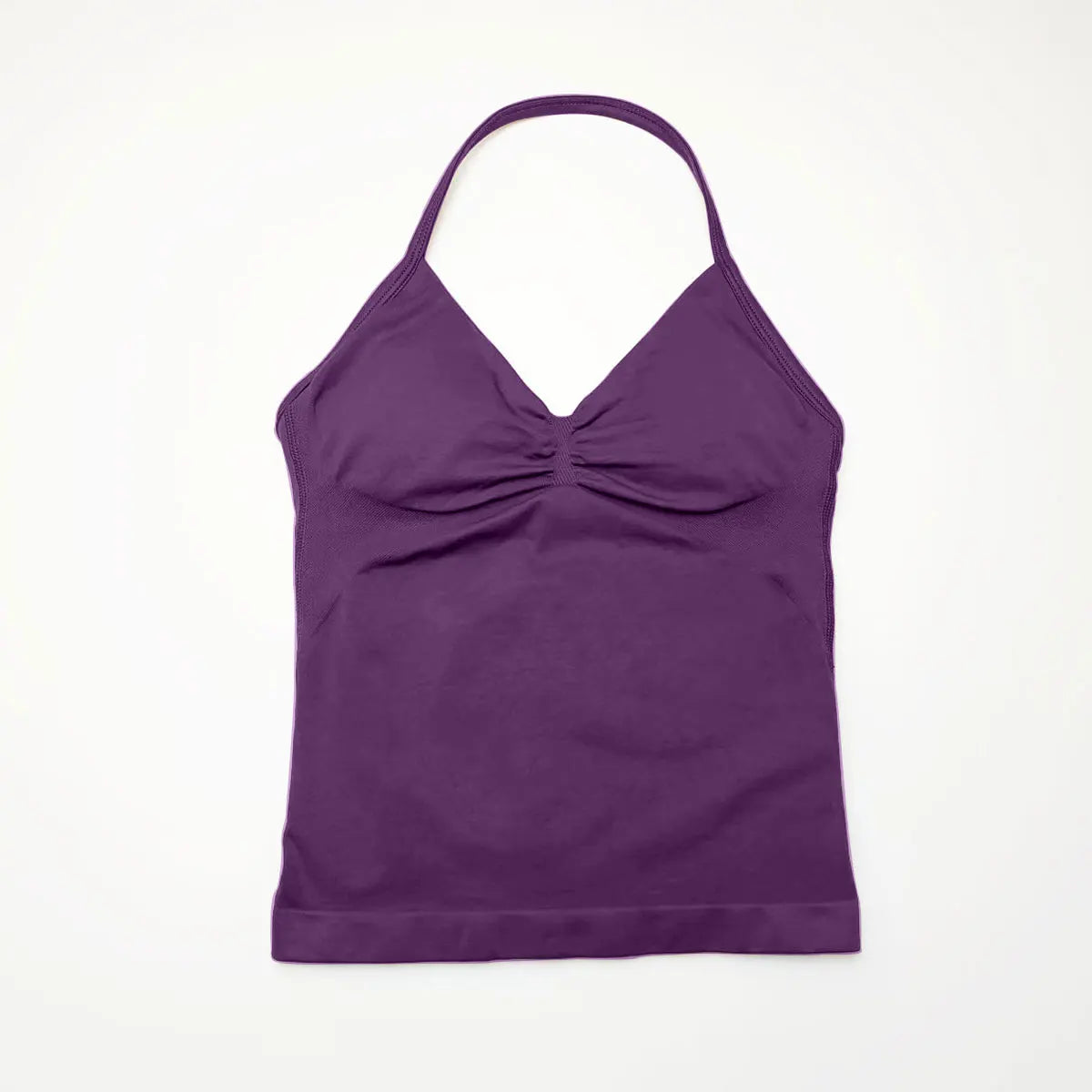 NCLAGEN Impact Longline Strappy Top Sports Yoga Vest Underwear Women's Fitness Top Gym Beautiful Back Bra Running Workout Halter - Tasawoq