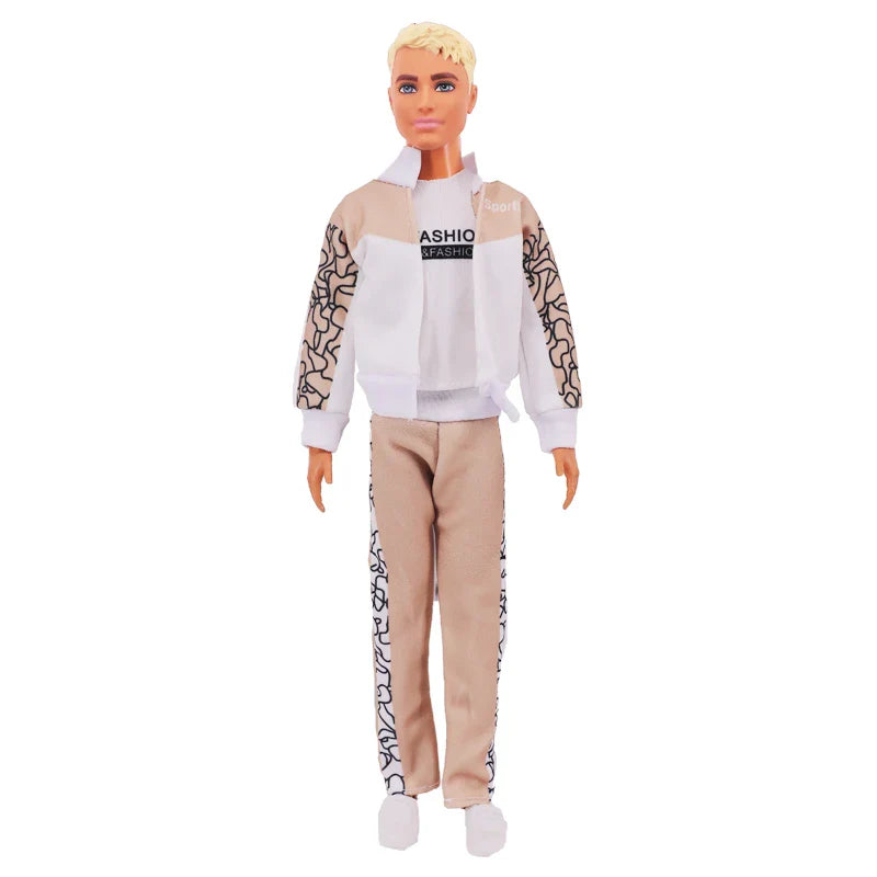 25 Style Ken 11.5inch Doll Clothes Sportswear Prince's Daily Clothing Overcoat for Babi 30 Cm Ken Boy Clothes,Birthday Present - Tasawoq