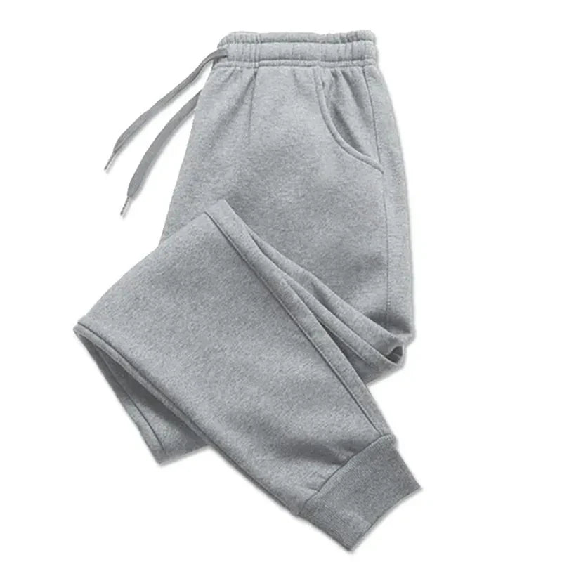 PUAIA Print Men's Pants Autumn/Winter New Sport Jogging Trousers Fitness Loose Fit Clothing Solid Color Outfit Streetwear Pants - Tasawoq