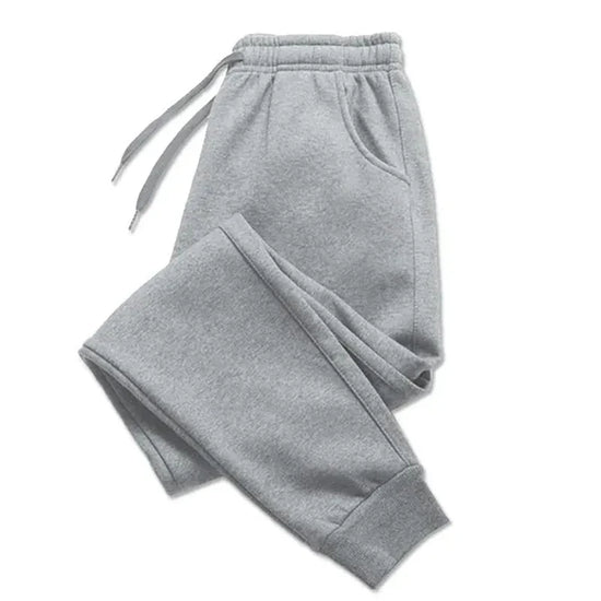 PUAIA Print Men's Pants Autumn/Winter New Sport Jogging Trousers Fitness Loose Fit Clothing Solid Color Outfit Streetwear Pants - Tasawoq