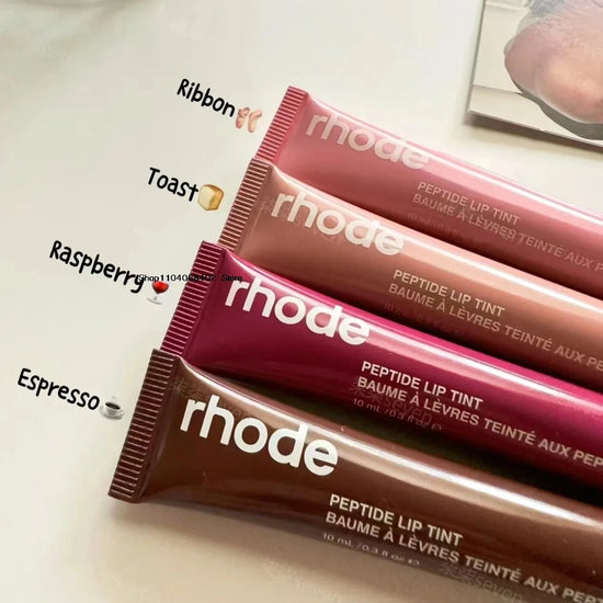 RHODE Makeup Cheek Blush Cream Blusher Stick Lip Gloss Phone Case For iPhone New Toast SALTY TAN Raspberry Espresso Lipstick INS - Tasawoq