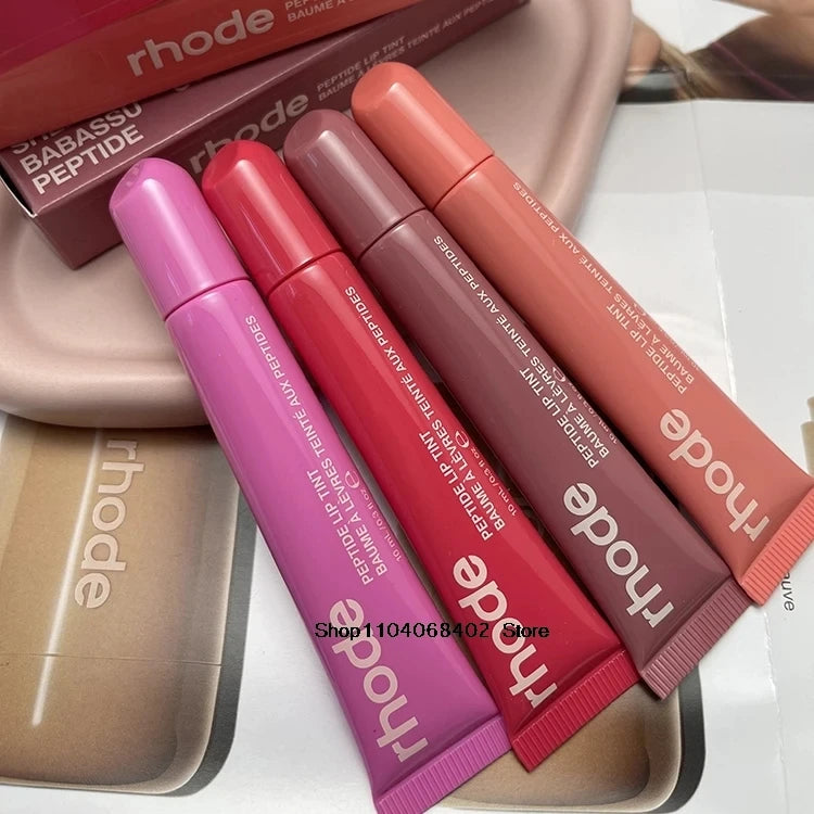 RHODE Makeup Cheek Blush Cream Blusher Stick Lip Gloss Phone Case For iPhone New Toast SALTY TAN Raspberry Espresso Lipstick INS - Tasawoq