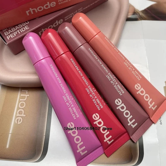 RHODE Makeup Cheek Blush Cream Blusher Stick Lip Gloss Phone Case For iPhone New Toast SALTY TAN Raspberry Espresso Lipstick INS - Tasawoq