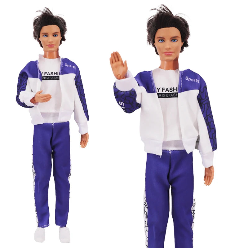 25 Style Ken 11.5inch Doll Clothes Sportswear Prince's Daily Clothing Overcoat for Babi 30 Cm Ken Boy Clothes,Birthday Present - Tasawoq