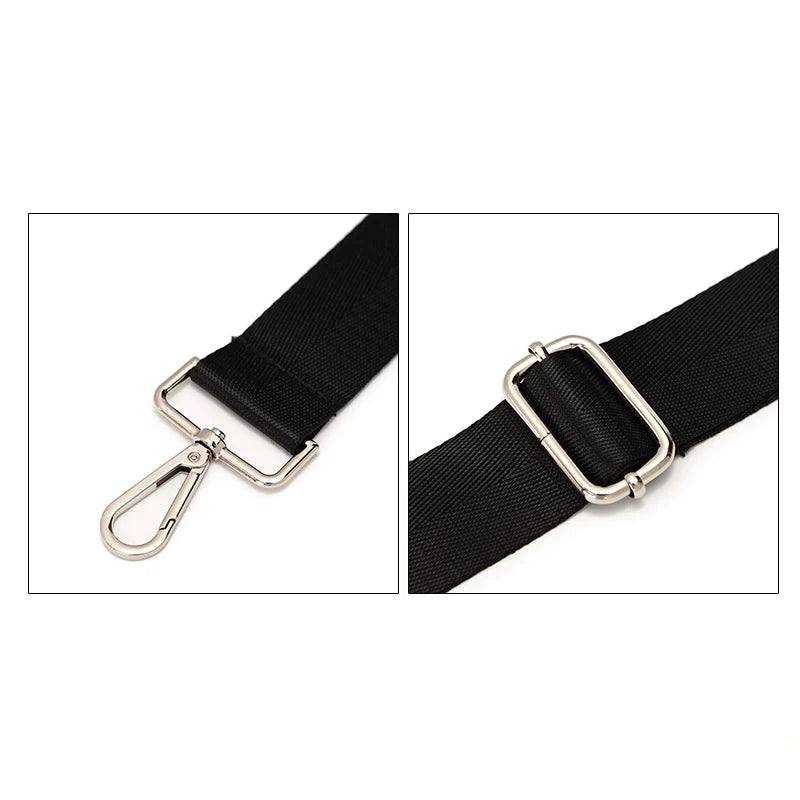 80-140CM Replacement Shoulder Bag Strap For Briefcase Men Crossbody Shoulder Bags Strap Adjustable Black Women Bag Accessories - Tasawoq
